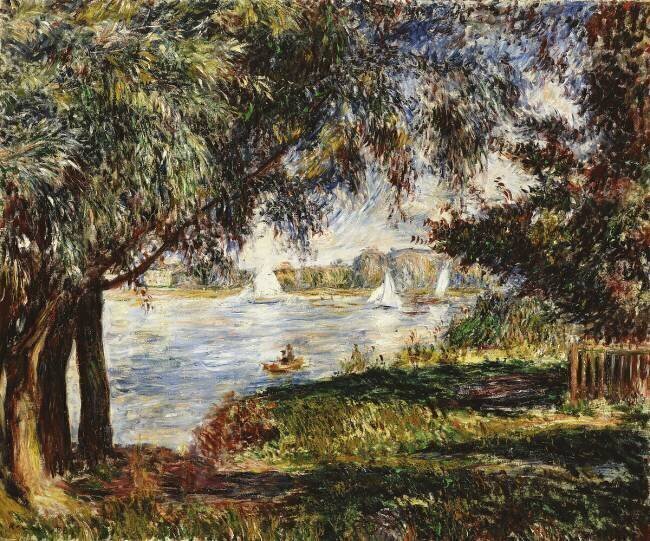Bougival Auguste Renoir