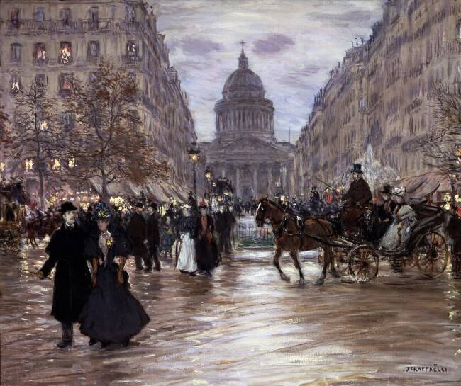 Boulevard Saint Michel Jean-François Raffaelli
