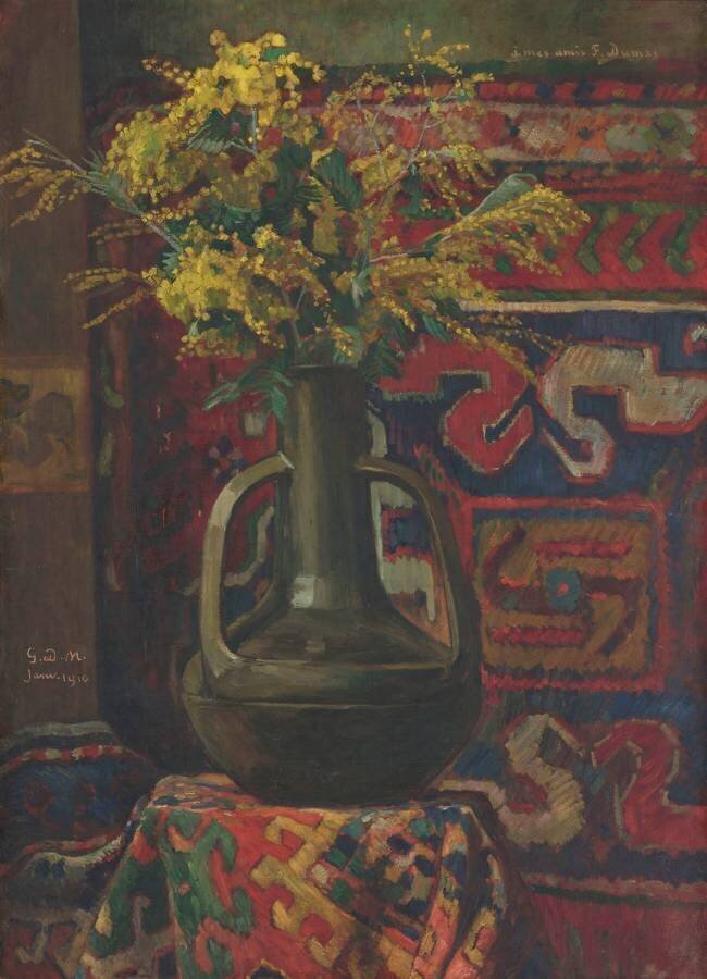Bouquet de mimosa George-Daniel de Monfreid