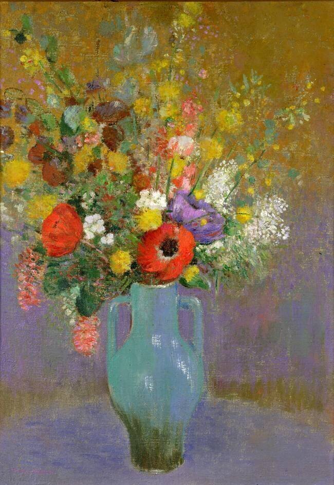 Bouquet of Wild Flowers Odilon Redon