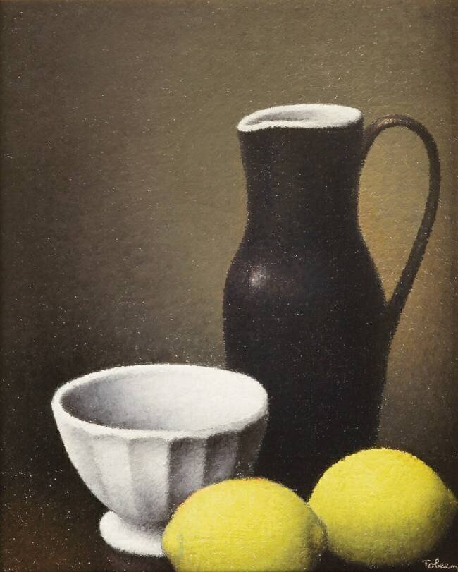 Bowl and Lemons Felix Elie Tobeen
