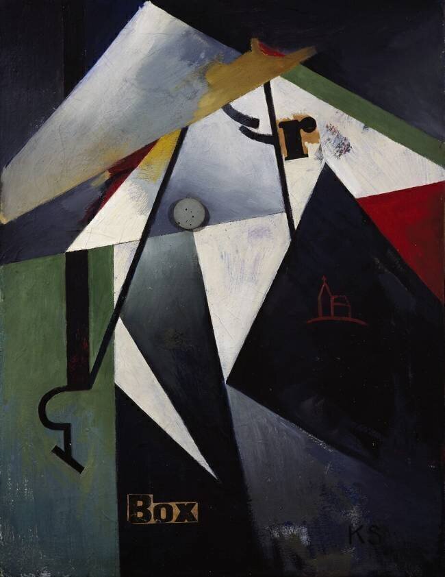Box-R-Bild Kurt Schwitters