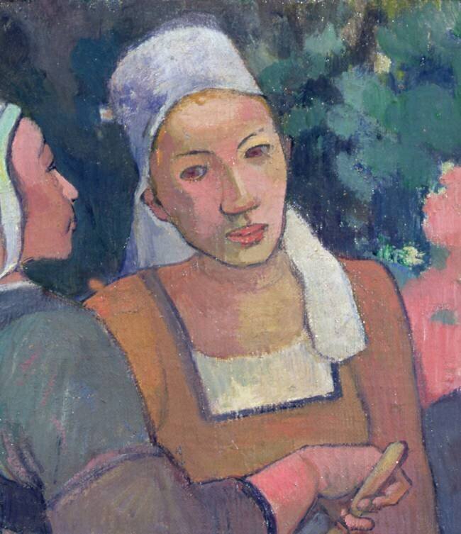Breton Peasants Paul Gauguin