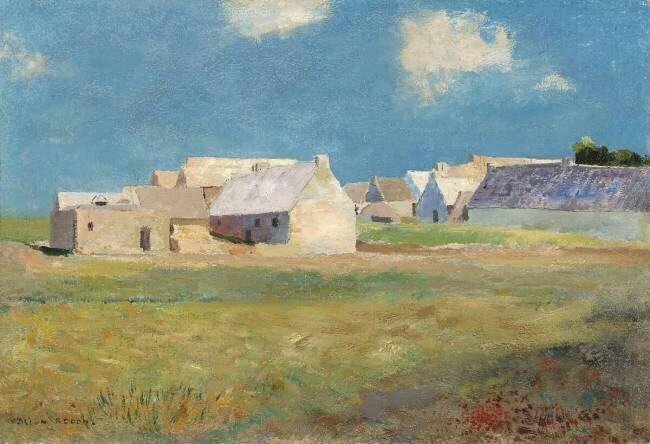 Breton Village Odilon Redon