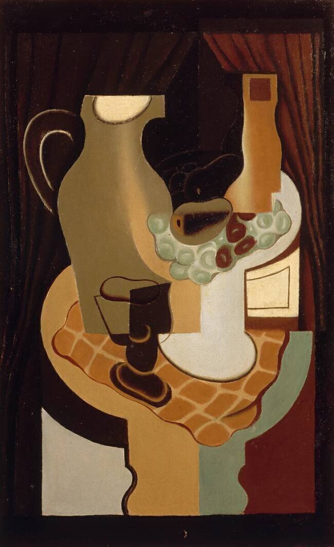 Broc and fruit bowl Juan Gris