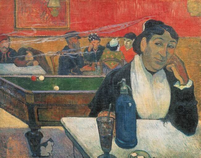 Cafe At Arles Paul Gauguin