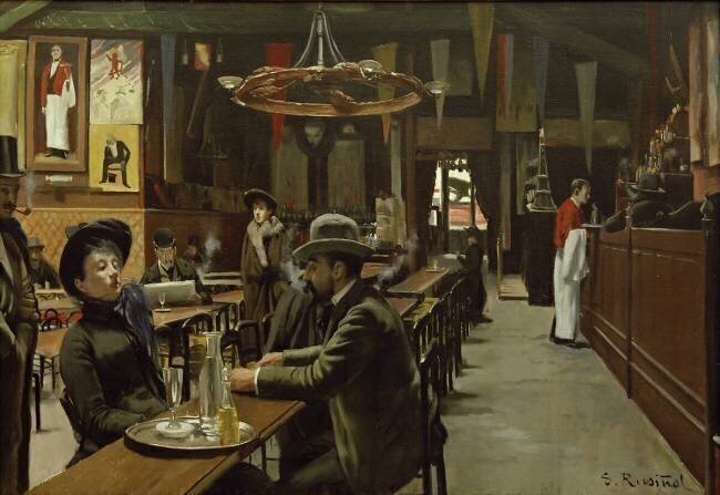 Café de Montmartre Santiago Rusiñol
