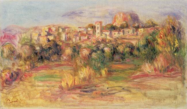 Cagnes Auguste Renoir