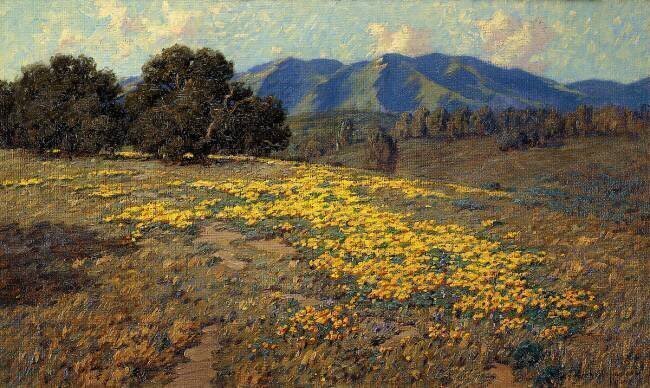 California Poppies Granville Redmond