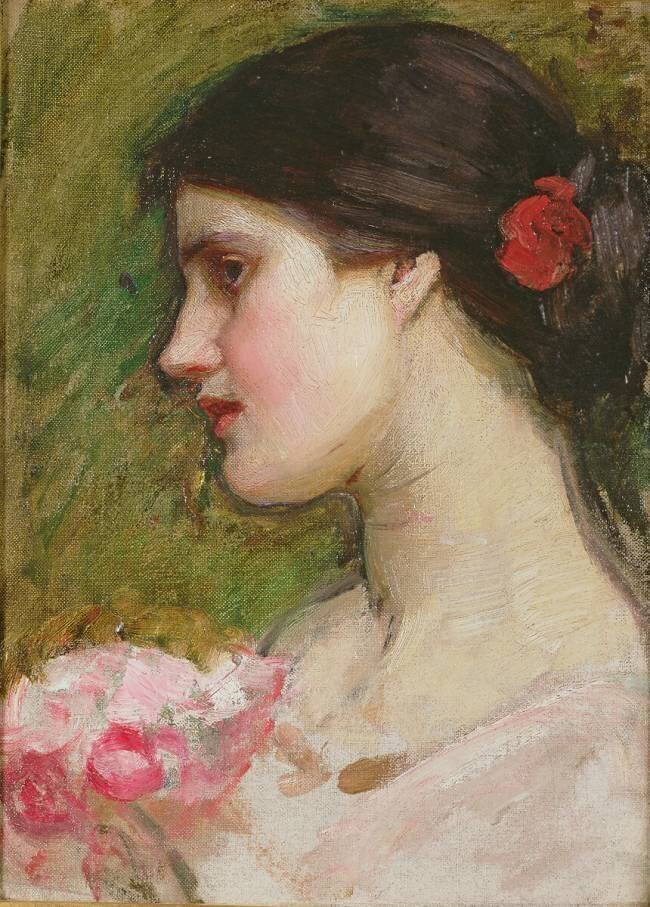 Camellias John William Waterhouse