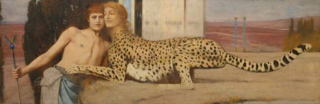 Caress Fernand Khnopff