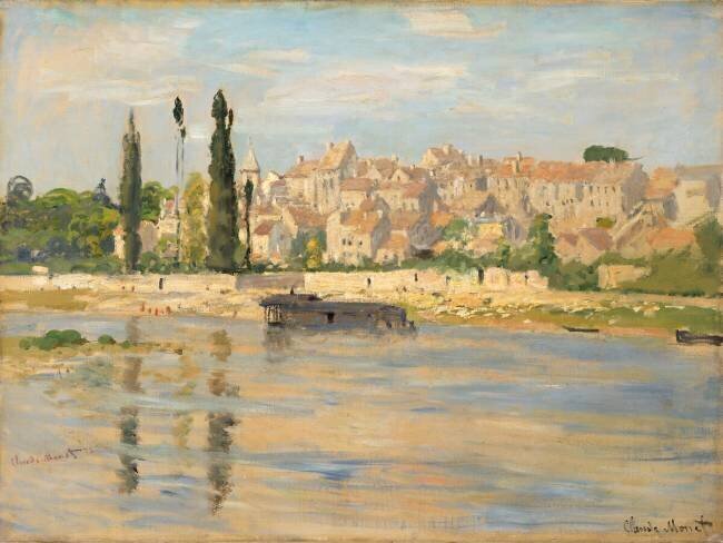 Carrières-Saint-Denis, aujourd'hui Carrières-sur-Seine Claude Monet