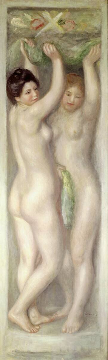 Caryatids Auguste Renoir