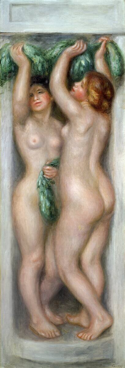 Caryatids Auguste Renoir
