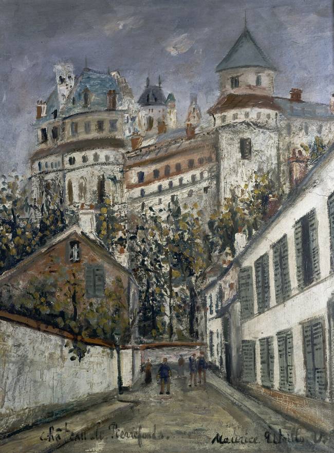 Castello di Pierrefonds Maurice Utrillo