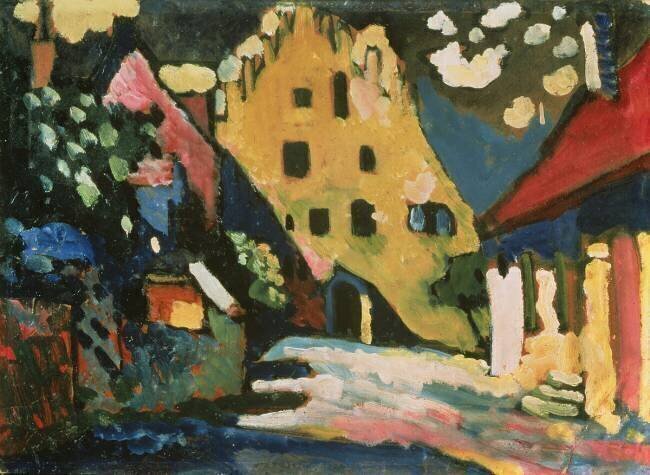 Castle Yard Wassily Kandinsky