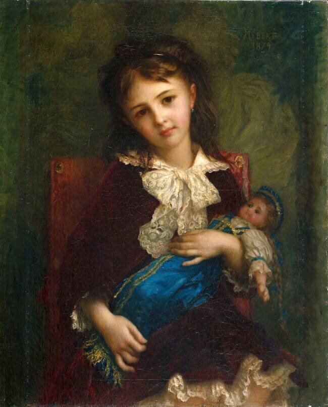 Catherine du Bouchage, enfant Ernest Hébert