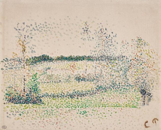 Champs au soleil Camille Pissarro