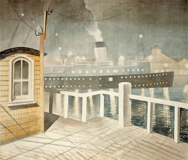 Channel Steamer Eric Ravilious
