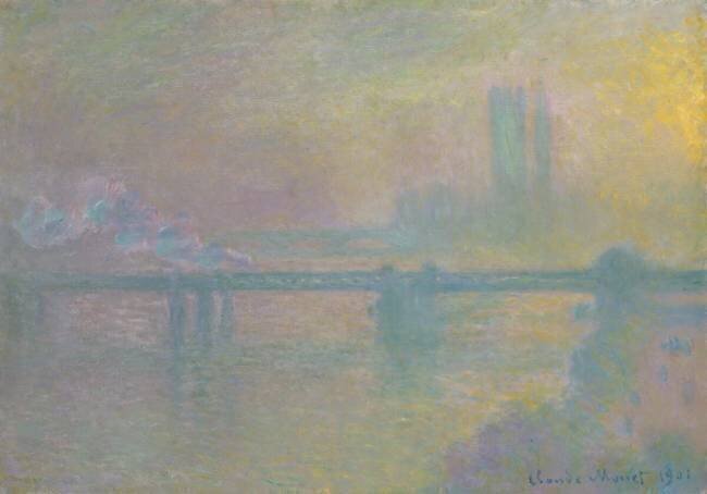 Charing Cross Bridge Claude Monet
