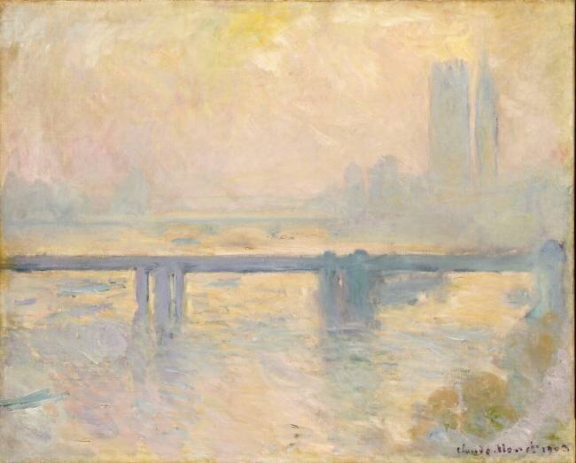 Charing Cross Bridge Claude Monet