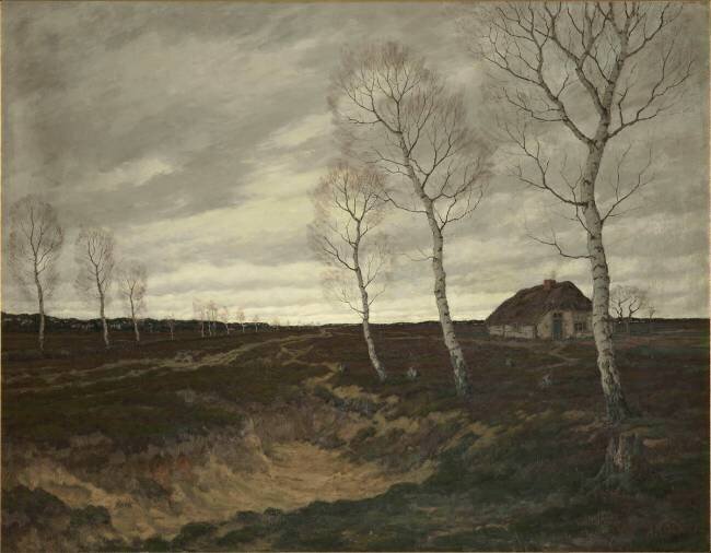 Chemin de bruyères Arnold Marc Gorter