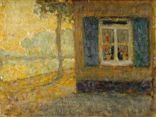 Chemin du canal à Gravelines Henri Le Sidaner