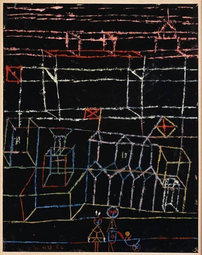Children of the City, 1928 Paul Klee