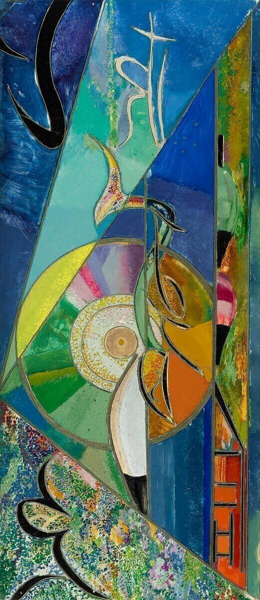 Chinatown, 1917 Joseph Stella