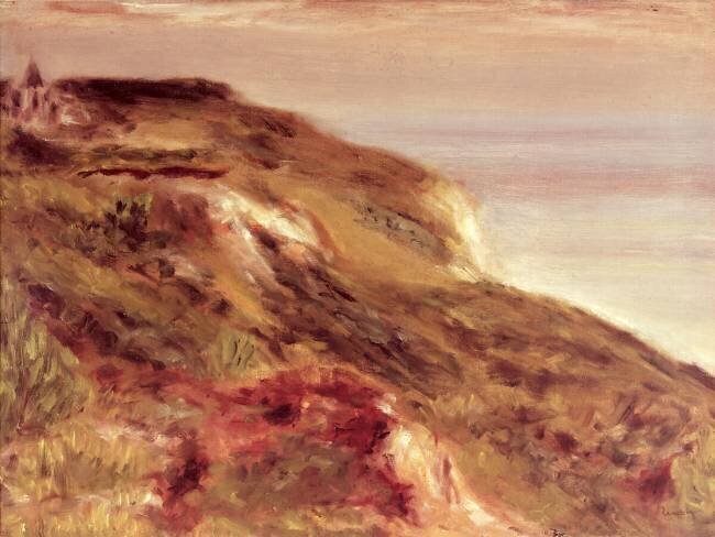 Church on a Clifftop Auguste Renoir