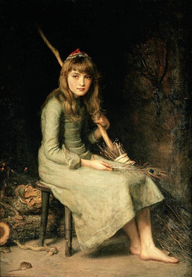 Cinderella John Everett Millais