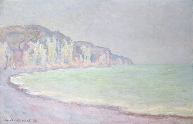 Cliffs at Pourville Claude Monet