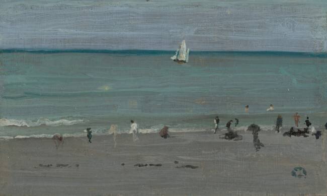Coast Scene, Bathers James Abbott McNeill Whistler