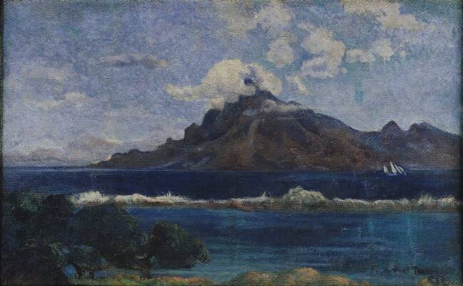 Coastal Martinique Landscape Paul Gauguin