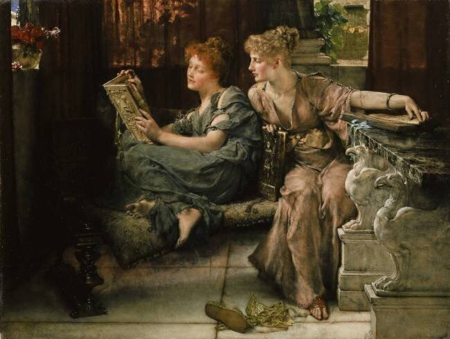 Comparison Lawrence Alma-Tadema