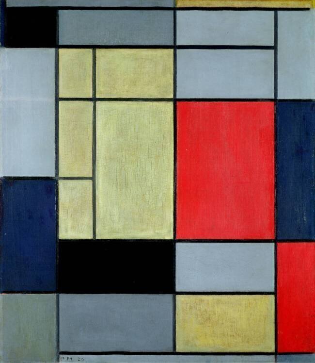Composition I Piet Mondrian
