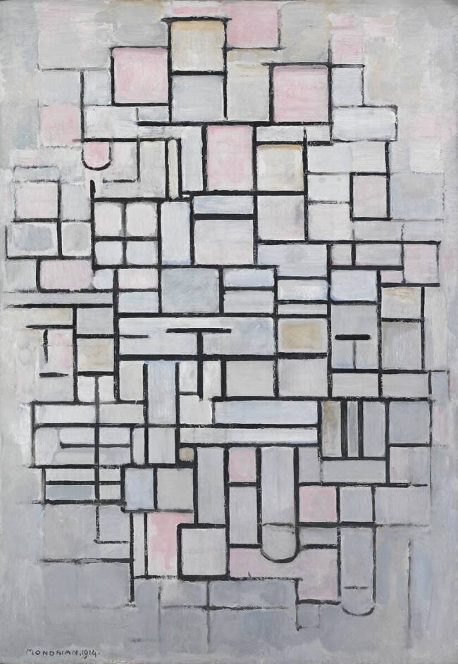 Composition n°IV Piet Mondrian