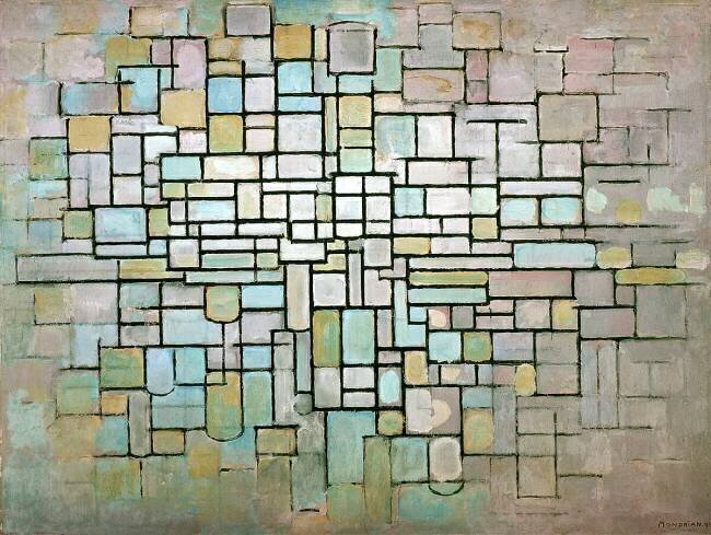 Compostion No.II Piet Mondrian
