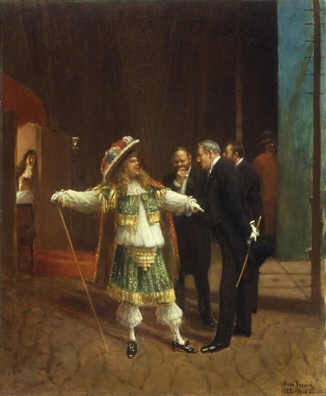 Coquelin the Elder in 'Le Bourgeois Gentilhomme' by Moliere Jean Béraud