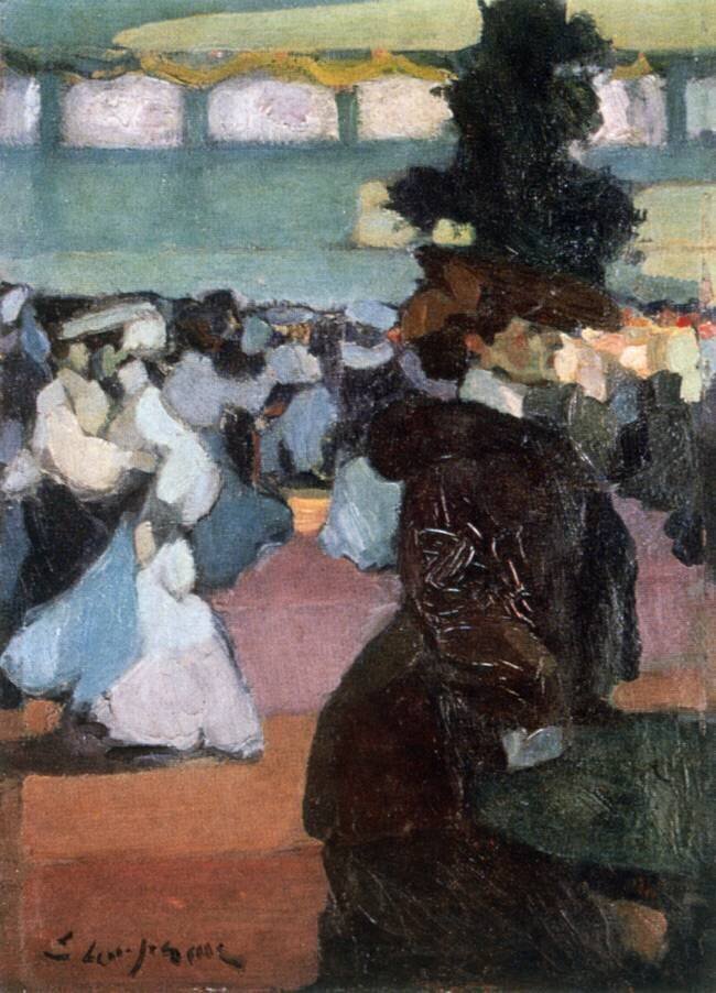 Corner of the Ball Edmond Lempereur