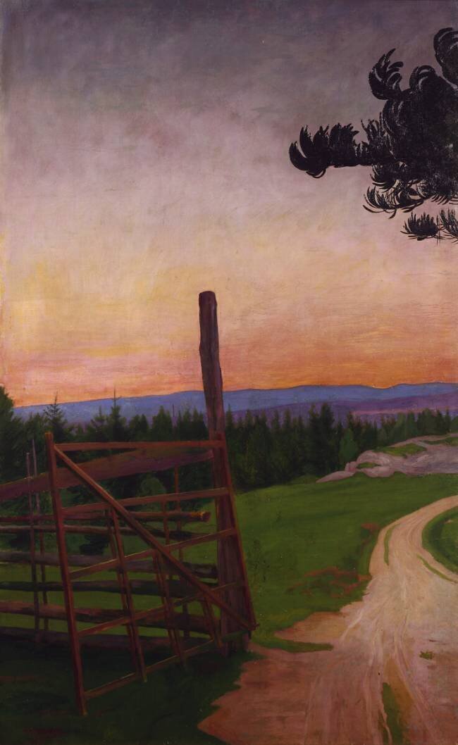 Country Road Harald Sohlberg