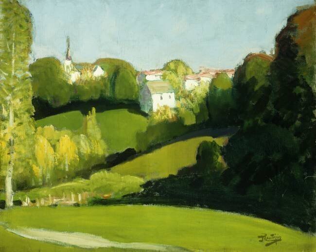 Countryside Pierre Eugène Montézin