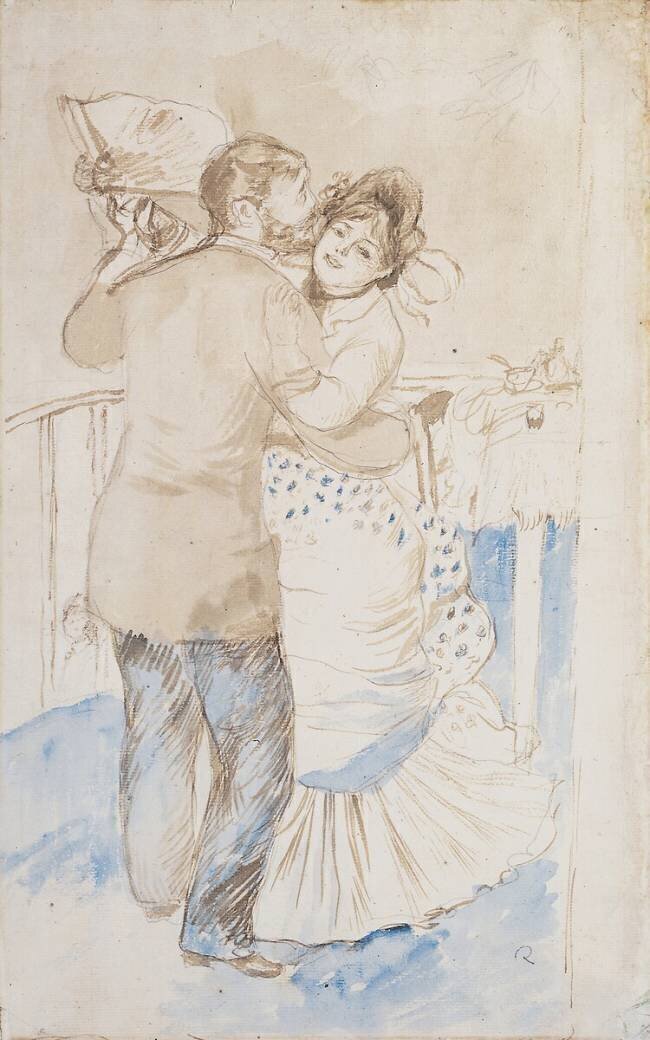 Countryside Dance Auguste Renoir