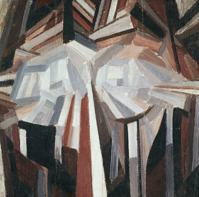 Cubist Head Alexander Bogomazov