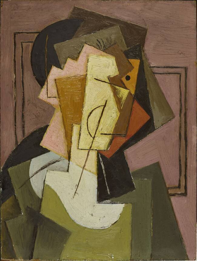 Cubist head anonymous