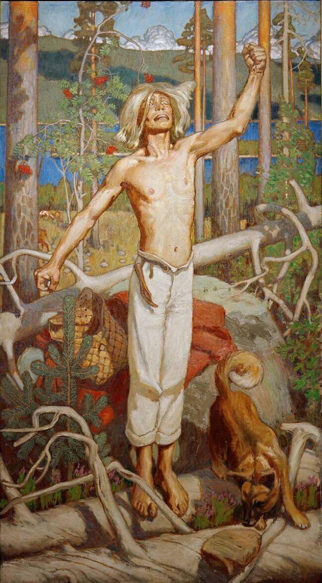 Curse of Kullervo Akseli Gallen-Kallela