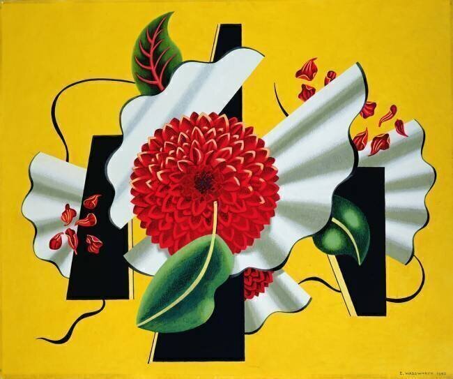 Dahlia, 1945 Edward Alexander Wadsworth