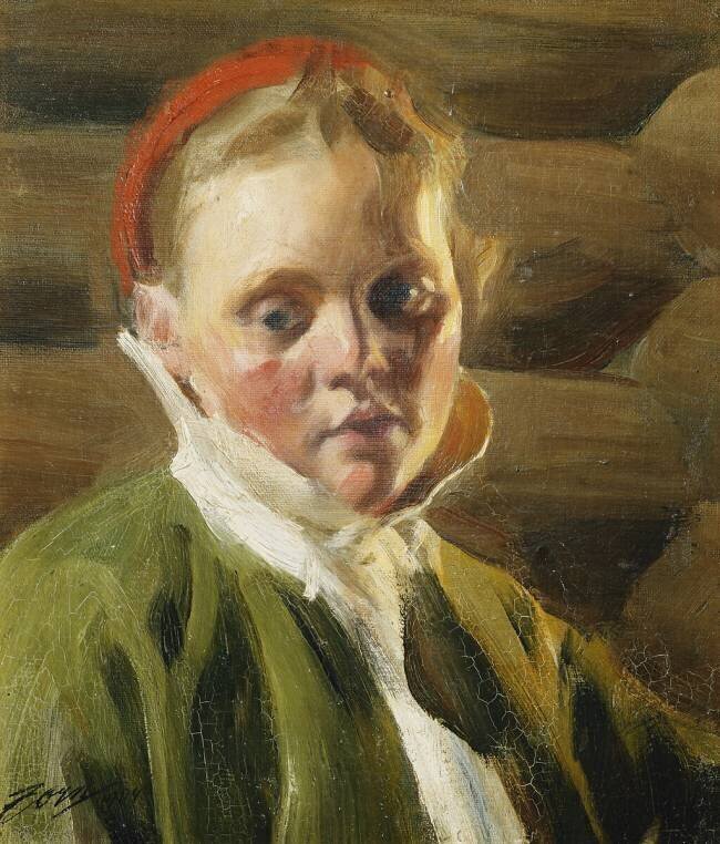Dalecarlian Girl Anders Zorn