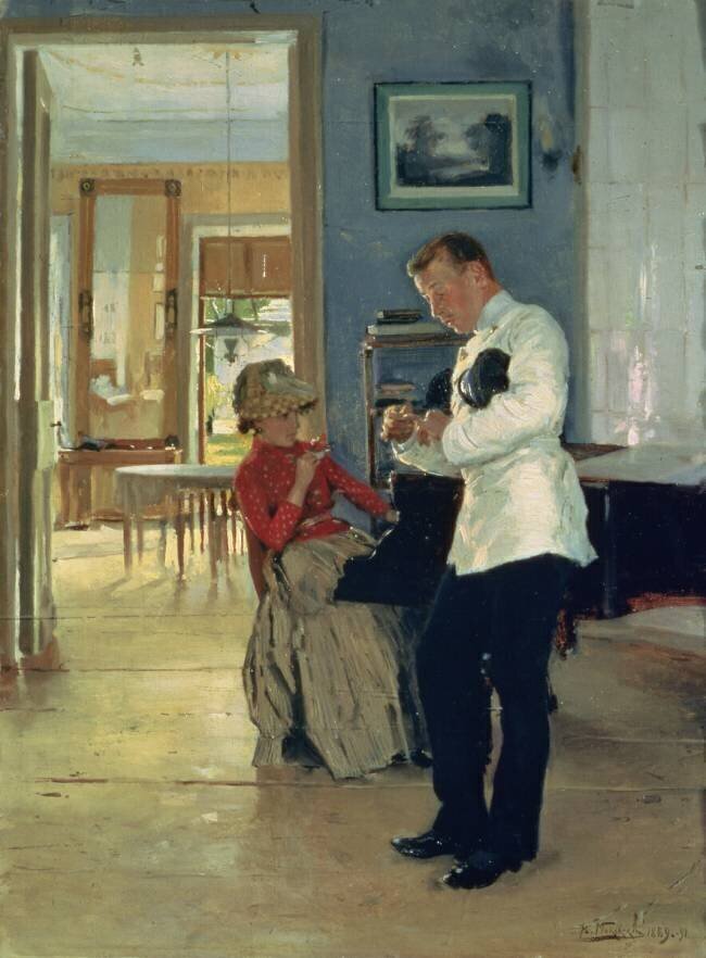 Declaration of Love Vladimir Egorovic Makovsky