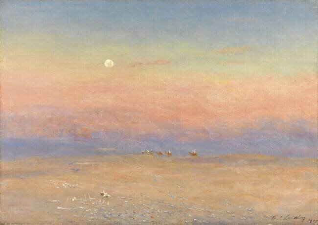 Desert Caravan William James Webb